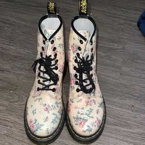 Floral Doc Martens